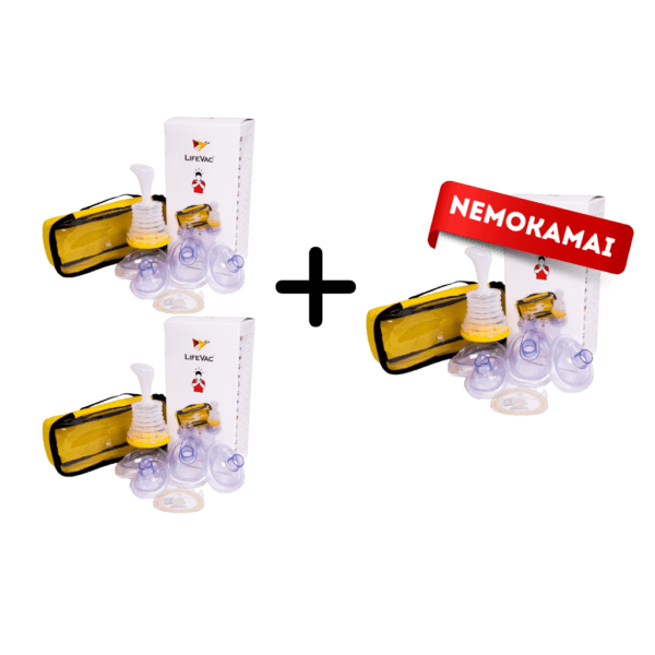3 x LifeVac kelioninis rinkinys - 2 + 1 nemokamai